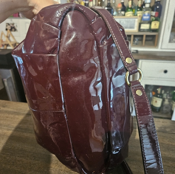 Coach Madison Lindsey Satchel With Matching Long Wallet Plum - Picture 6 of 16